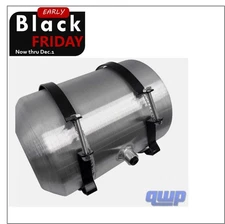 New Gas Tank 2.5 Gallon 8" x12" Spun All Aluminum Fuel Tank For Tractor GoKart