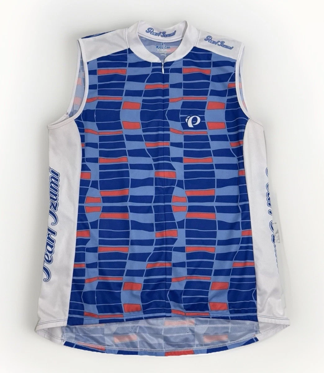 Chemise Cycliste Femme Pearl Izumi – Grise Et Bleue – Taille XL – Zippée