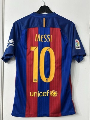 FC BARCELONA 2016 2017 HOME SHIRT JERSEY NIKE 776850-415 #10 MESSI
