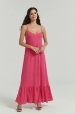 Strappy Pink Maxi Dress Size 12