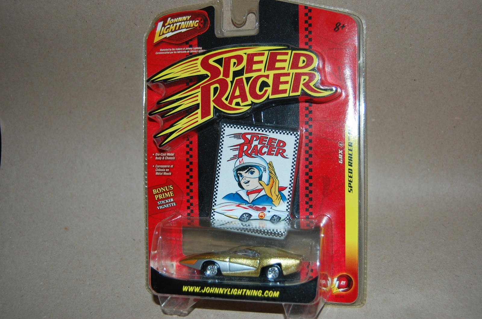 JOHNNY LIGHTNING SPEED RACER "GRX" LIMITED EDITION 1:64