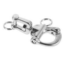 Swivel Shackle Pulley Shackles for Rigging Marine Snap Quick Release Jaw