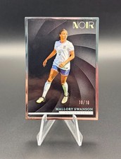2024-25 Panini Noir - Mallory Swanson Silver Frame 10/10 USWNT #39
