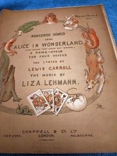 RARE Nonsense Songs (The Songs That Came Out Wrong) From Alice in Wonderland...