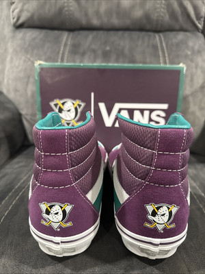 NHL Anaheim Ducks Hockey Unisex Limited Edition Vans Shoes  display picture 2