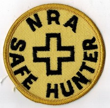 NRA Safe Hunter 3" patch