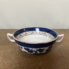 Antique 1920s or 30s, Booths ‘Real Old Willow’ Soup Coupe or Bowl