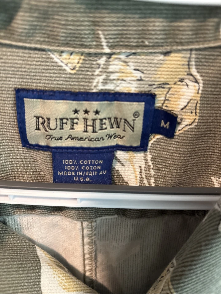 Vintage Denim Button Down Shirt Men M  SS USA Made Western Workwear - Image 2 of 4