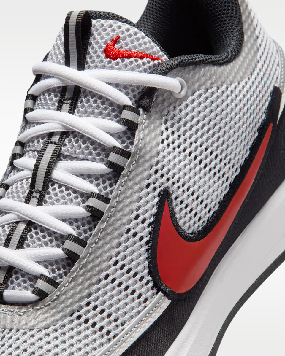 Nike Book 2 Spiridon EP IQ0051-001 Metallic Silver Black Men's