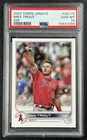 MIKE TROUT PSA 10 2022 TOPPS UPDATE #US175 POINTING IN THE AIR IMAGE VAR SSP 294