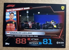 2023 Topps Turbo Attax Epic Moment Charles Leclerc #148