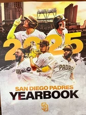 2025 SAN DIEGO PADRES YEARBOOK PETCO PARK MLB WORLD SERIES CHAMPION S.D. DARVISH