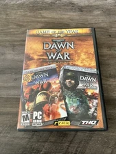 Warhammer 40,000 Dawn of War Gold Edition PC CD-ROM Software 4 Discs Windows