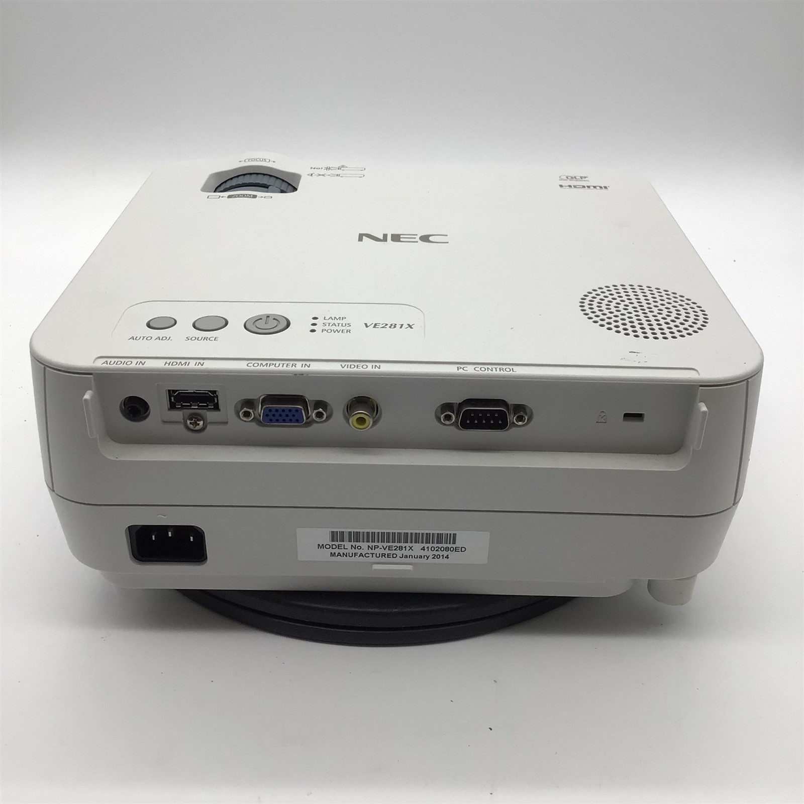 NEC NP-VE281X DLP Projector