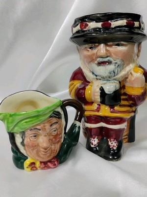 A Vintage Royal Doulton Toby Mug Royal ''Beefeater'' Set Character Jug 1946