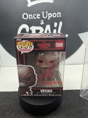 ACOA COA signiert Funko Pop Vecna 1806 Raphael Luce Young Henry Stranger Things