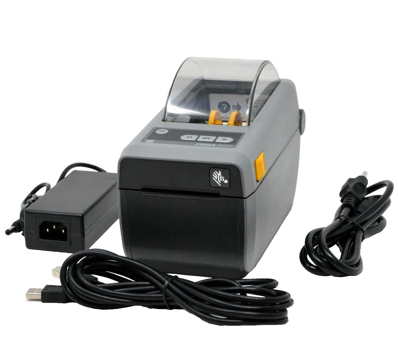 Zebra ZD410 Thermal Label Printer USB Ethernet Bluetooth 203dpi Tested