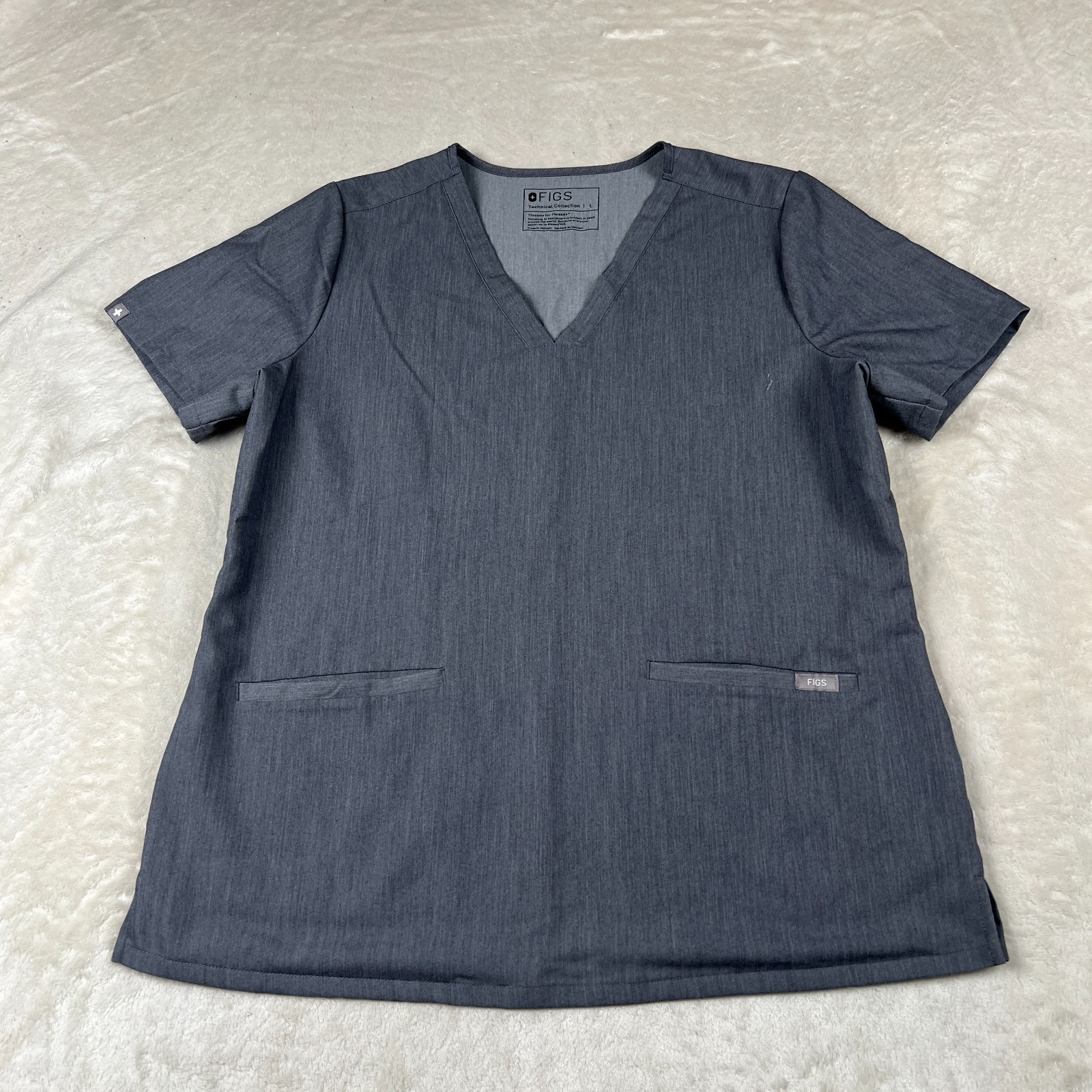 Figs Technical Collection Scrub Set Large Gray Pa… - image 2