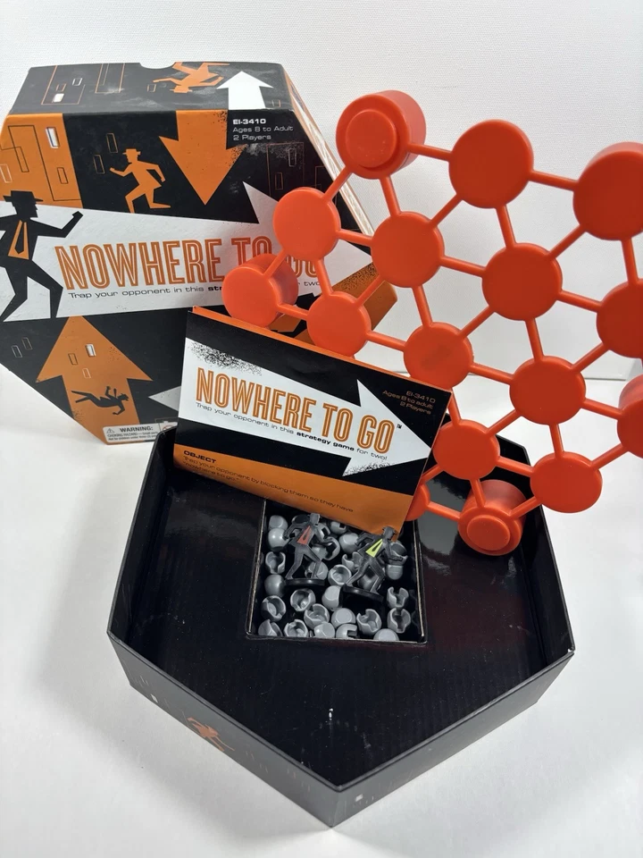 Juego NOWHERE TO GO - Atrapa a tu oponente en este juego de estrategia para dos -NUEVO Foto 3 de 3
