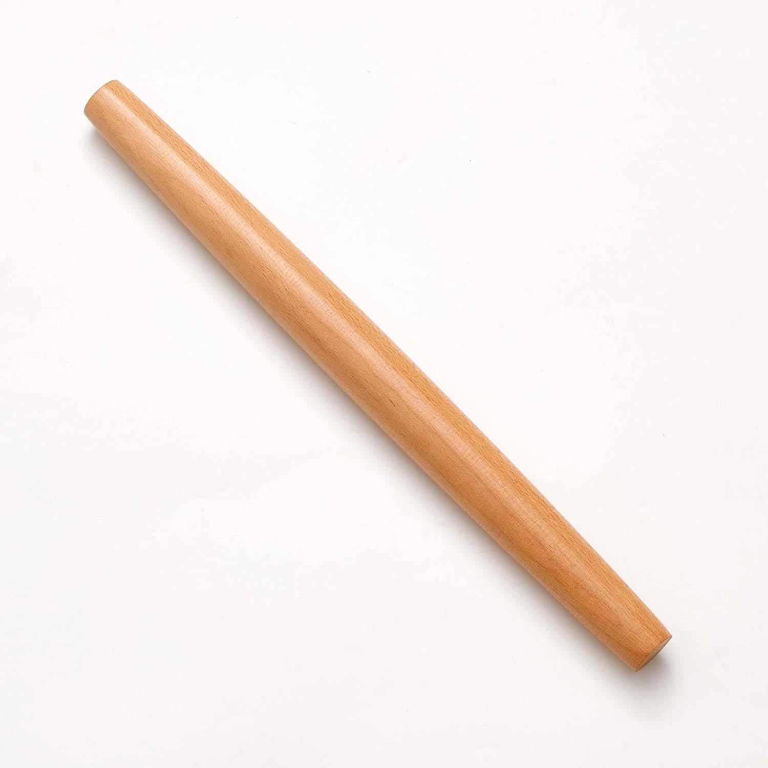 French Rolling Pin 16in Beech Wood Dough Roller Baking Pizza Pie Cookie Pastry