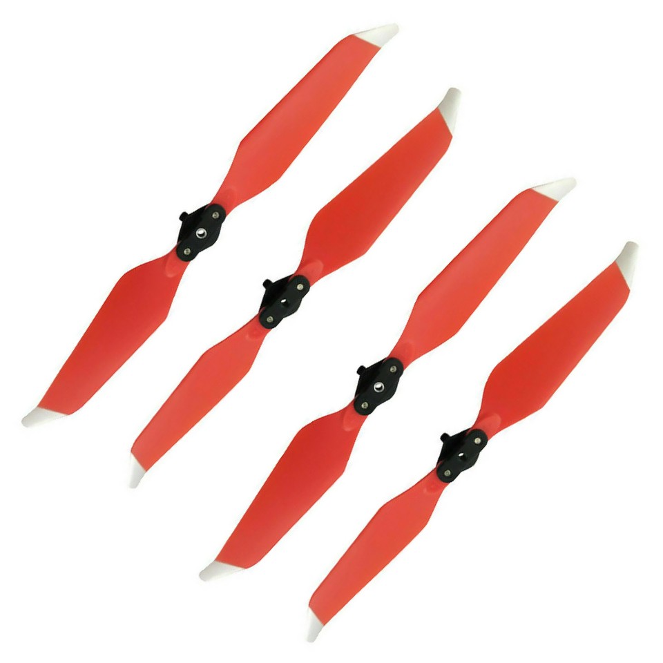 DJI Mavic Pro Platinum Propeller – 8331F, 4 Stück, Lärmreduziert, Flugzeit Bis 30 Min.