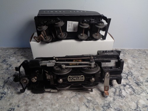 1955 VINTAGE LIONEL 1615 O SCALE 0-4-0 DIECAST METAL LOCO WITH SLOPEBACK TENDER - Picture 4 of 6