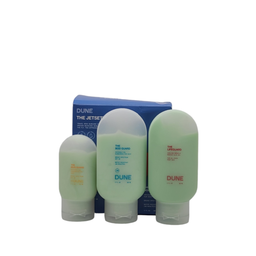 Dune Suncare The Jetsetter Gelly Pack Reise Mini Suncare Essentials