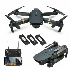 Drone X Pro Foldable Quadcopter Wifi Fpv 1080p Wide Angle Hd Camera Batteries Us For Sale Online Ebay