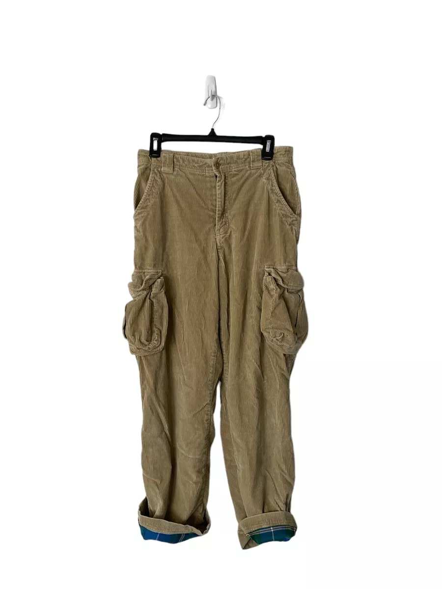 Flannel lined hotsell corduroy pants