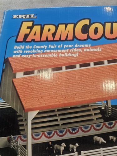 Vintage (1997) Ertl Farm Country County Messe Set - #4443 - Neu in BOX 92 Stück - Bild 3 von 7