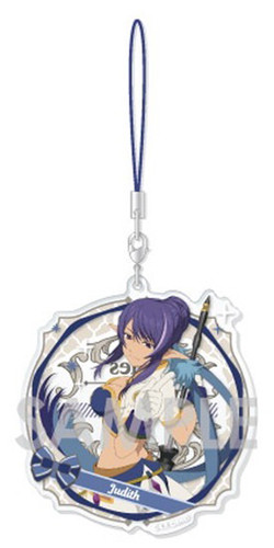 Tales of Vesperia Judith Round Acrylic Phone Strap Anime Manga NEW - Picture 1 of 1