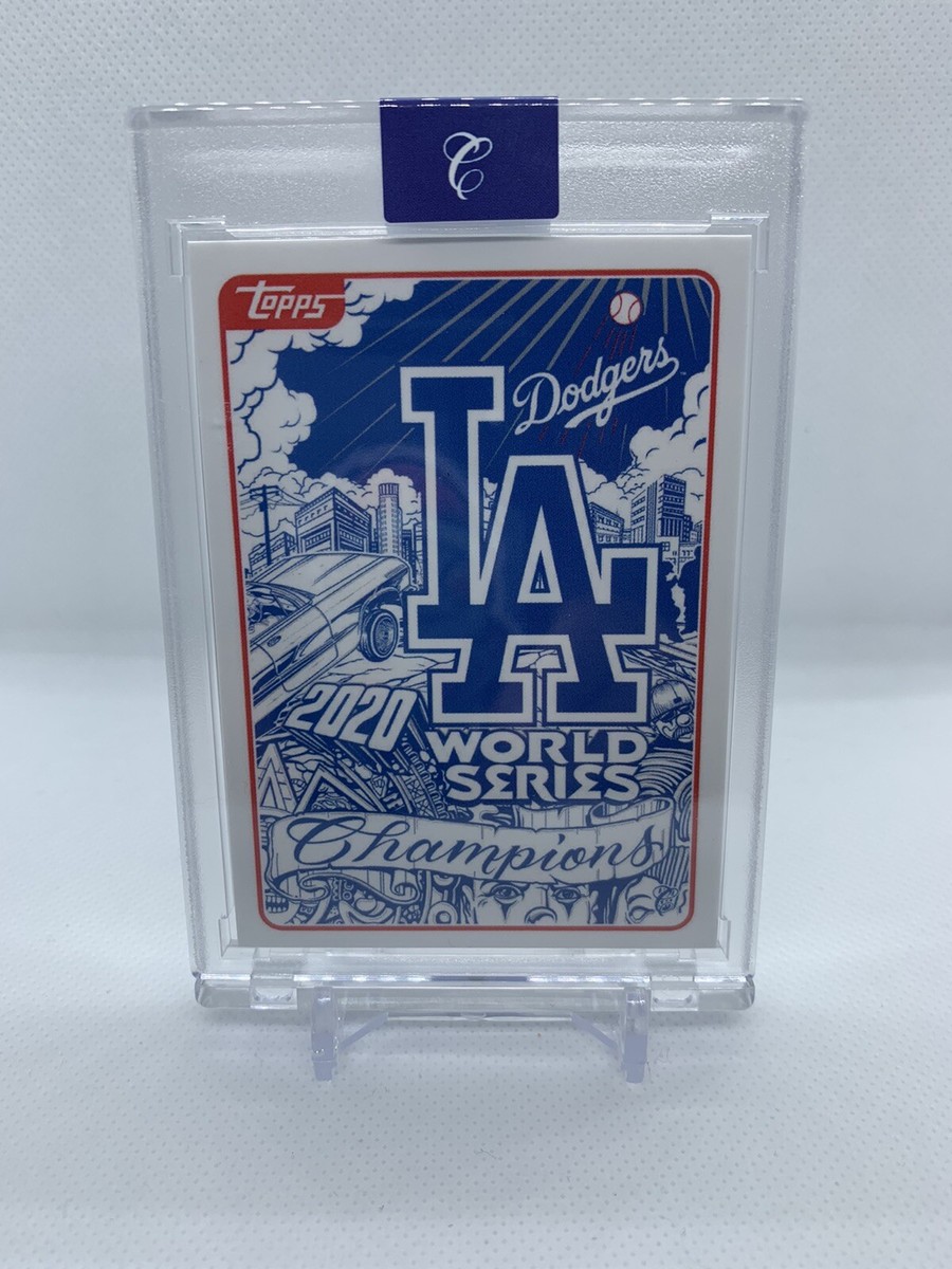 Topps x Mister Cartoon - 2020 Los Angeles Dodgers World Topps x Mister Cartoon - 2020 Los Angeles Dodgers World