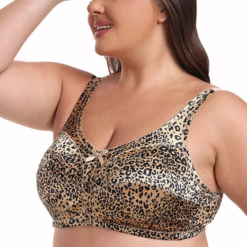 Women's Plus Size Bra Non Wired Soft Cup Full Coverage Bra for Everyday Bras - Image 3 of 4