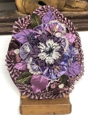 GLAM BY PAM Modern Victorian Style Skullcap Hat