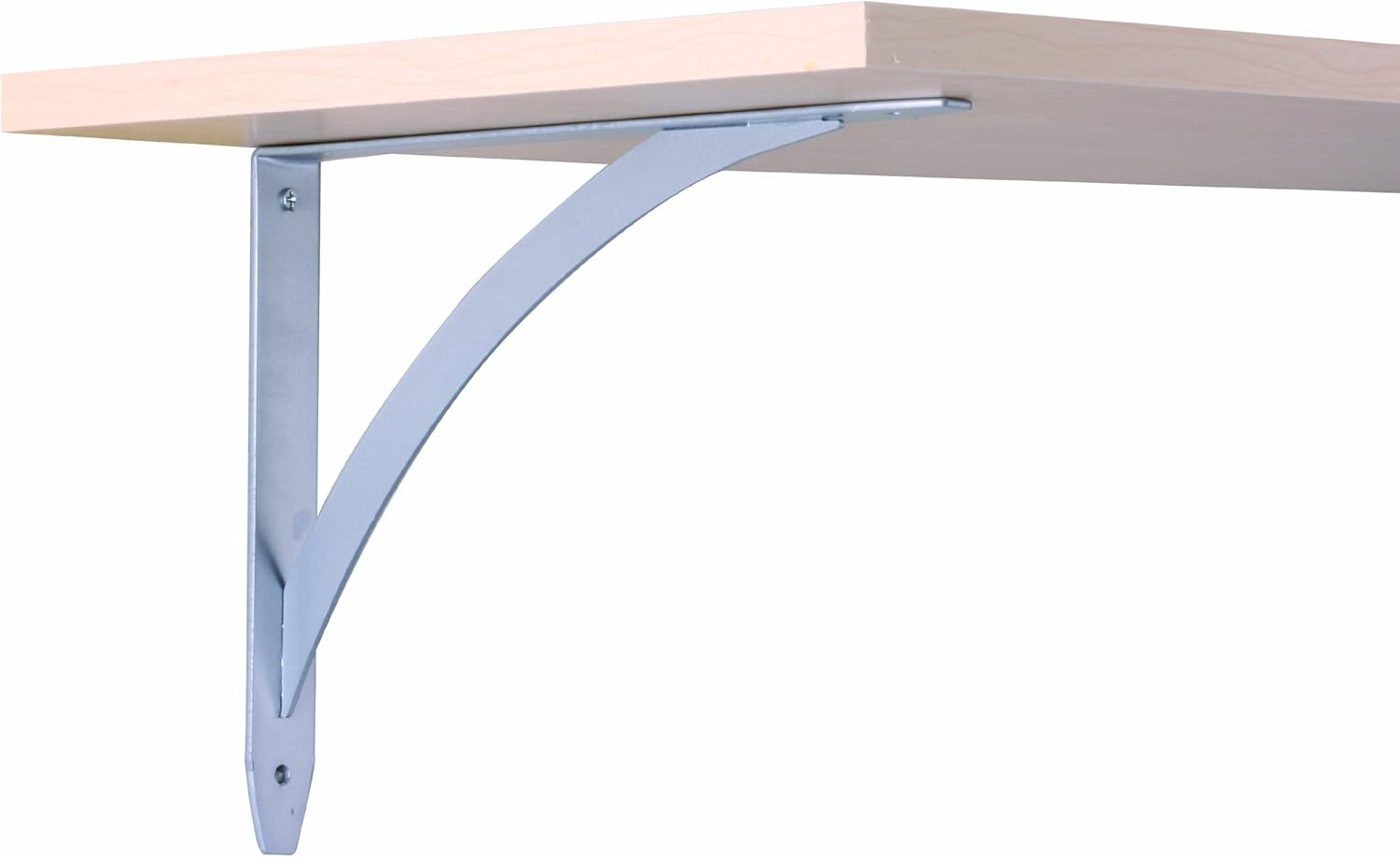 John Sterling Elegante Style Decorative Shelf Bracket, 10-Inch, Platinum, RP-005