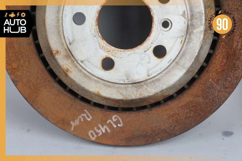 06-13 Disco rotores de freno trasero izquierdo y derecho mercedes x164 gl450 gl350 ml550 fabricante de equipos originales Foto 3 de 4