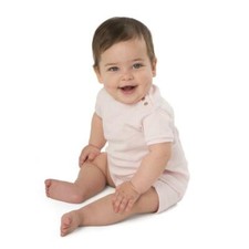 Baby deedee 2 Piece Short Sleeve Tee Shirt Shorts Set 2T Pink Stripes TF