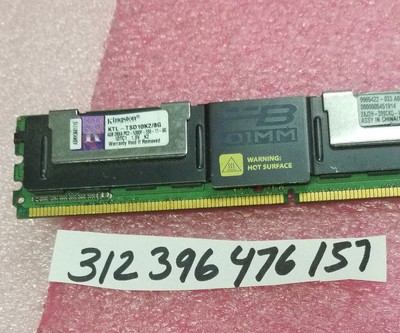 Kingston memory 8gb (2x 4gb) (740617132991)
