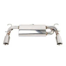 Dual Tip Muffler by Cobalt - MX-5 Miata 2006-2015 w/o Appearance Package