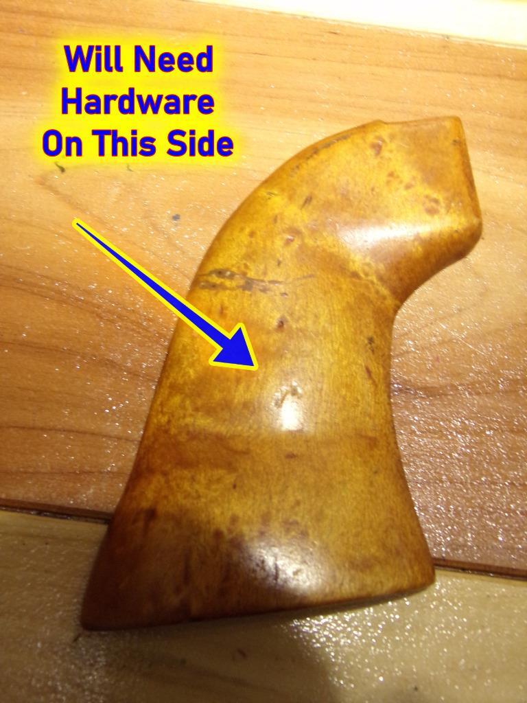 Custom Brids Eye Maple Gun Grips for COLT Frontier Scout .22 S/A Need