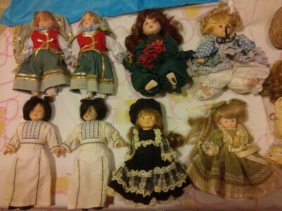 OLD DOLLS DOLL LOT DOLLS DOLLS POUPEE PORCELAIN 1 DOLL CAPODIMONTE BISCUIT