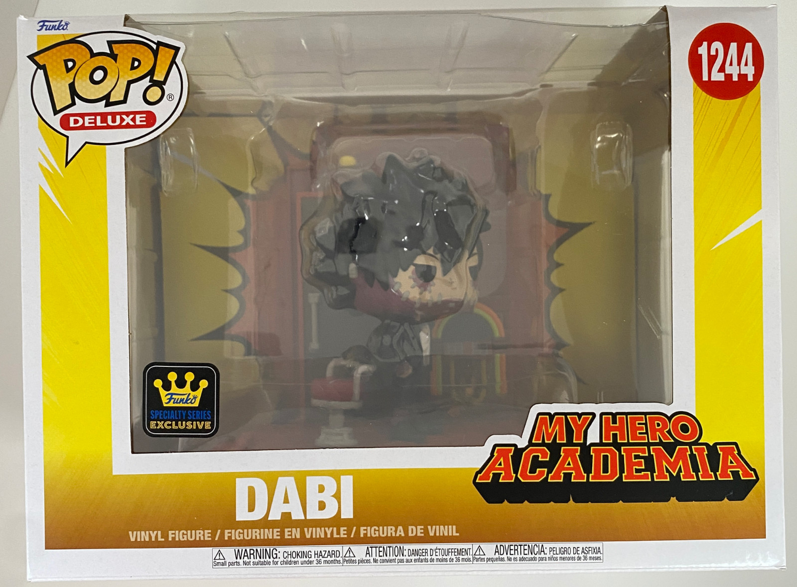 Funko Pop! Deluxe Mon Héros Academia Dabi Cachette Spécialité Séries Figurine # Funko Pop! Deluxe Mon Héros Academia Dabi Cachette Spécialité Séries Figurine # | Funko Pop | 2 Funko Pop! Deluxe Mon Héros Academia Dabi Cachette Spécialité Séries Figurine # | Funko Pop