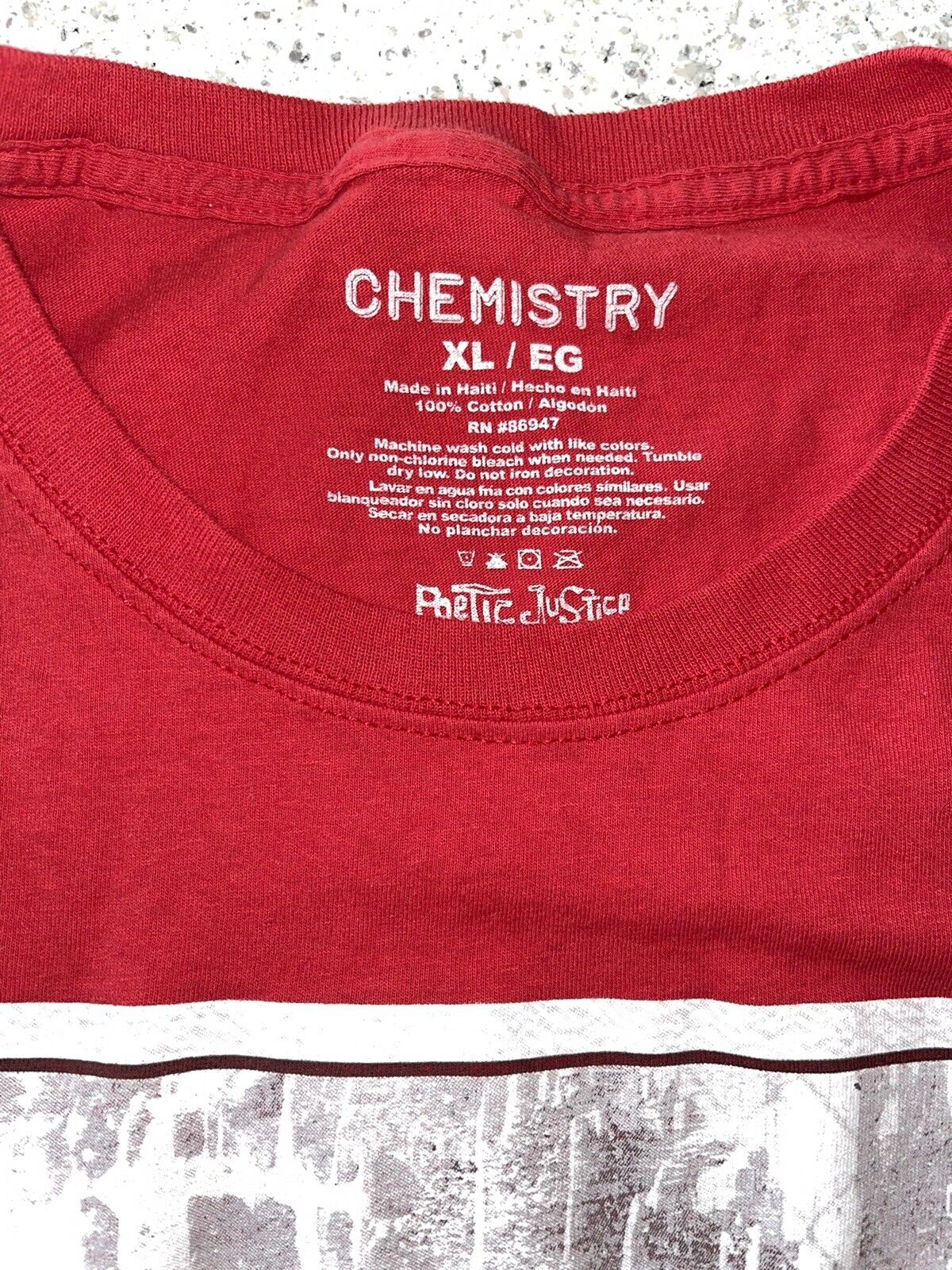 Vintage Poetic Justice Tupac T-Shirt - XL - image 2
