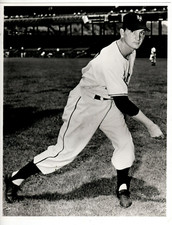 3 BLACK & WHITE 8x10 PHOTOS of NEW YORK GIANTS PITCHER - SHELDON JONES