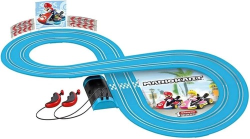 Carrera First Mario Kart Slot Car Set (Mario/Peach) Race Play Ages 3+ New Toy - Picture 3 of 5