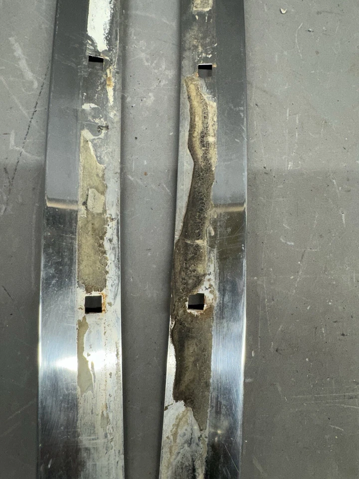 Chevy Impala 1965-1967 parabrisas pilar riel de goteo moldura moldura Wildcat techo rígido Foto 3 de 4