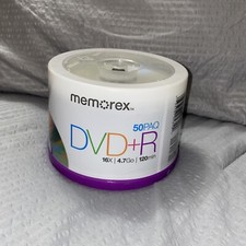 Memorex DVD plus R 16x 4.7GB 50 Pack Spindle ...