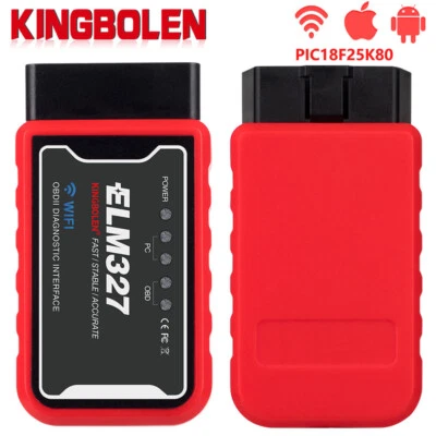 KINGBOLEN Interface Diagnostic Multimarque ELM327 ODB2 DIAGNOSTIQUE WIFI OBD2 IOS Android