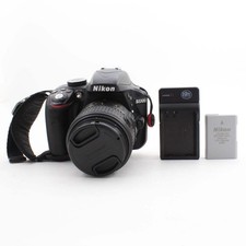  USED  Nikon D3300 with 18-55mm f/3.5-5.6G VR II Lens SHUTTER 5777