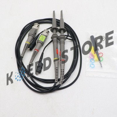 2PCS P6100 100MHz Oscilloscope Probe 10:1 and 1:1 for Rigol Atten Owon Siglent